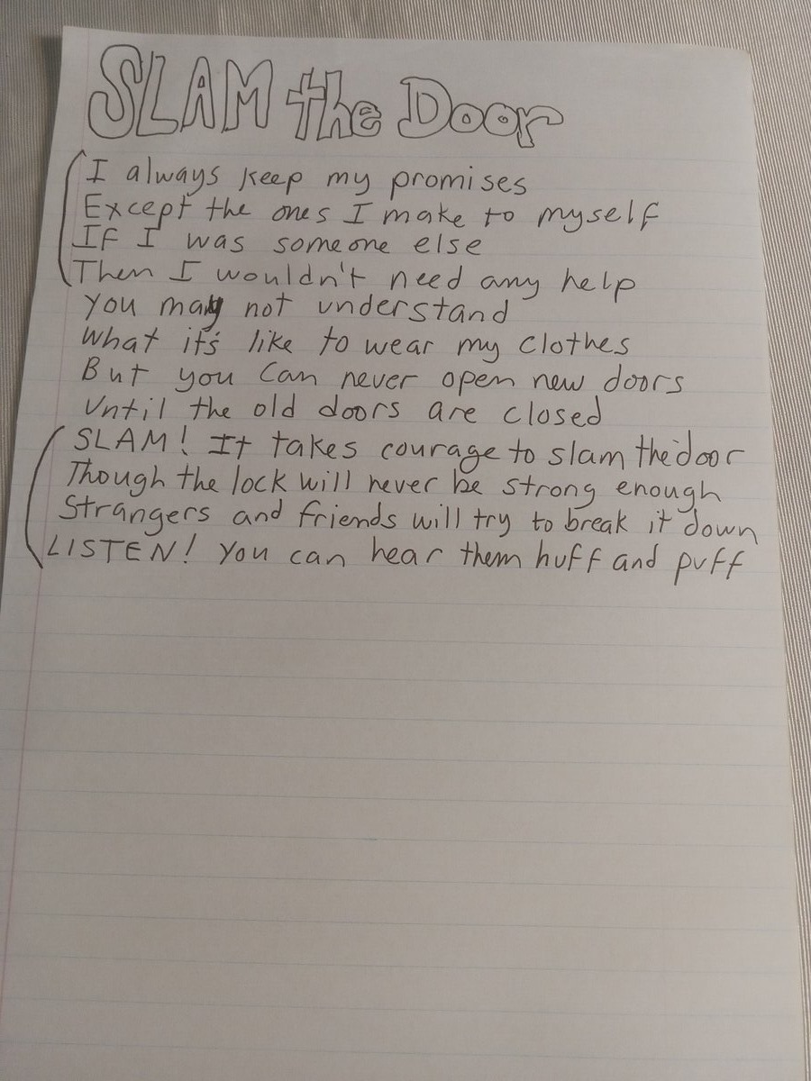 Item 559 — SLAM the Door, picture 2 of 2