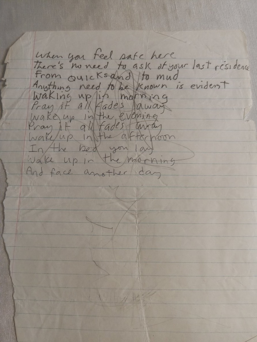 Item 749 — When you feel safe here there's no need to ask of your last residence, picture 2 of 2
