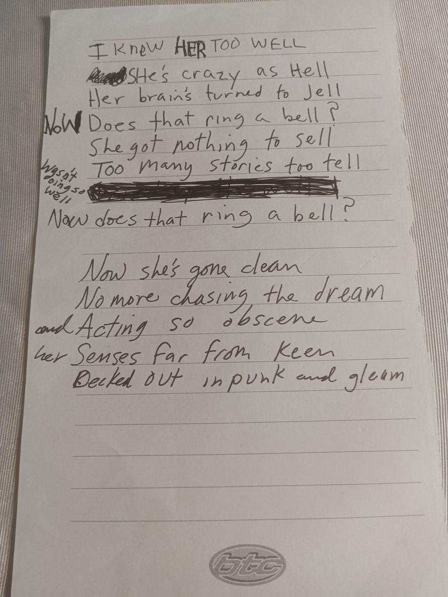 Item 690 — I KNEW HER TOO WELL, picture 2 of 2