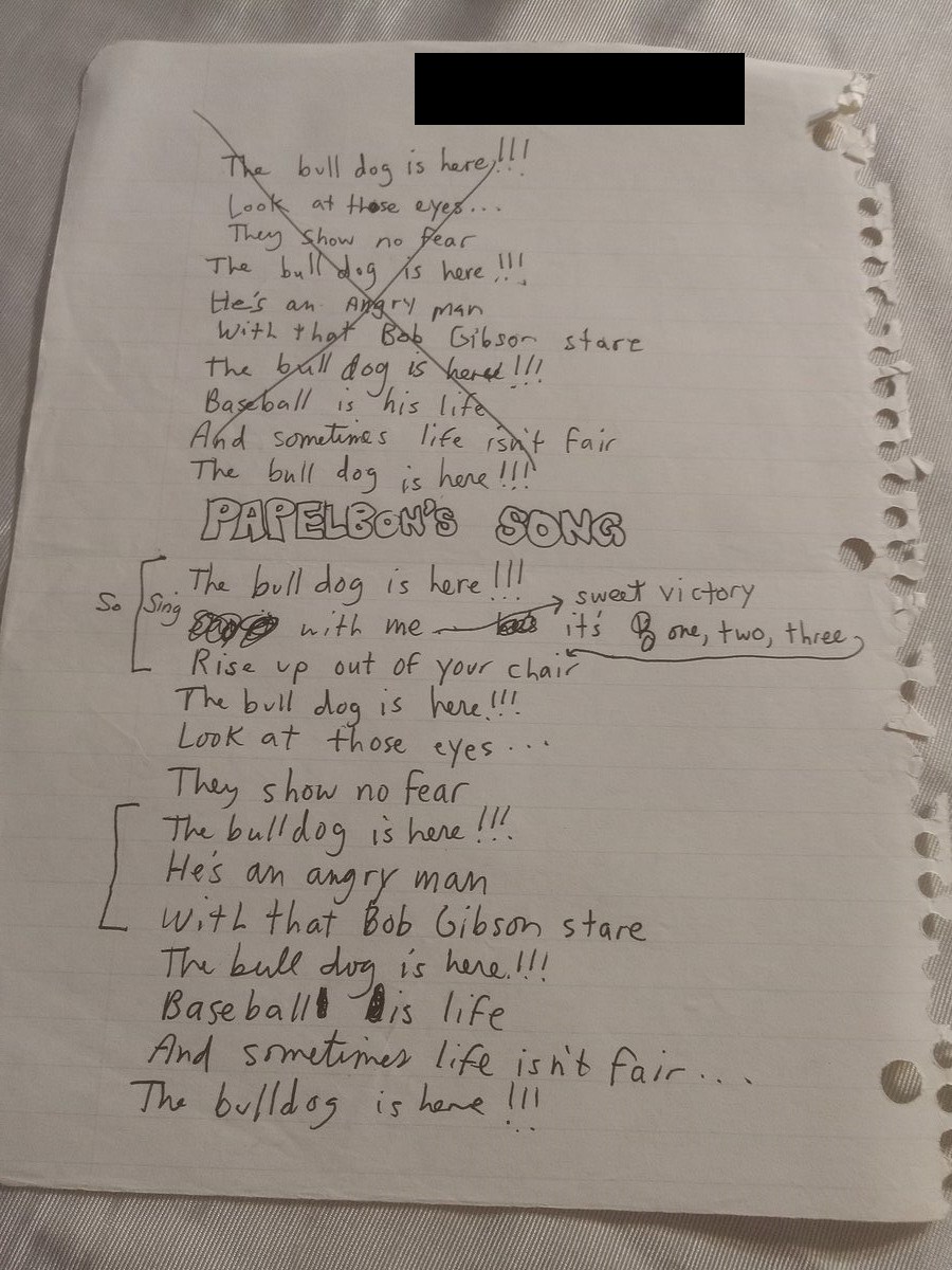 Item 701 — PAPELBON'S SONG, picture 2 of 2