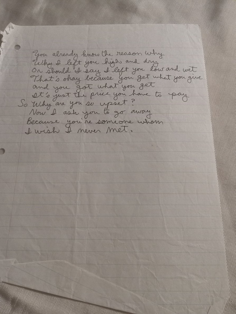 Item 968 — You already know the reason why, picture 2 of 2