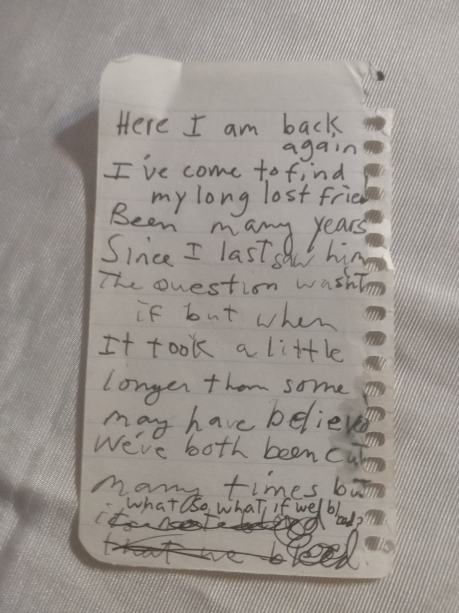 Item 815 — Here I Am Back Again, picture 2 of 2