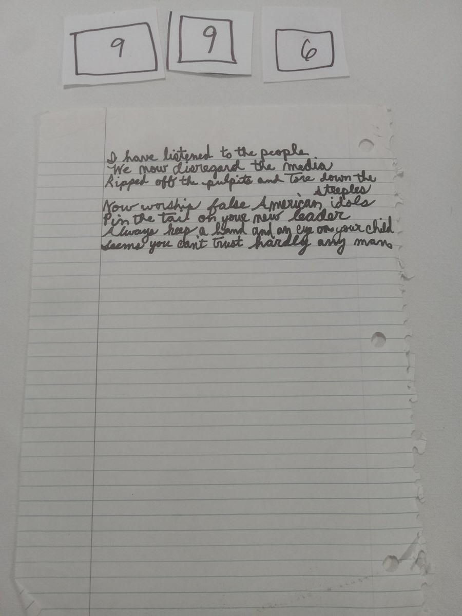 Item 996 — I know a lot of dirty words, picture 3 of 3