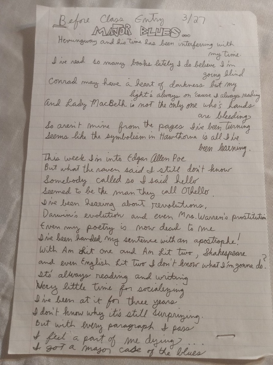 Item 569 — MAJOR BLUES..., picture 2 of 2