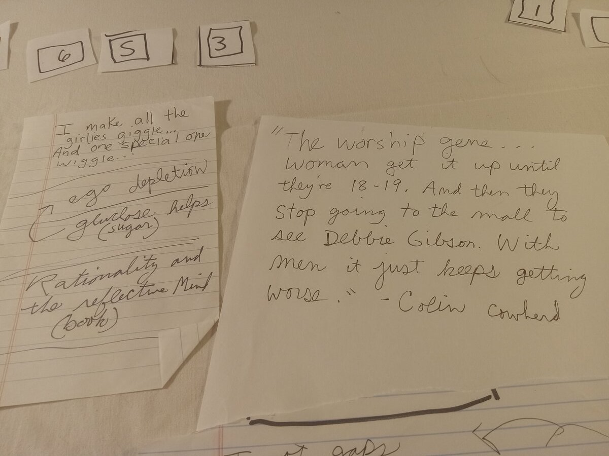 Item 1653 — NOTE CARDS AND QUOTE FRAGMENTS, picture 5 of 6