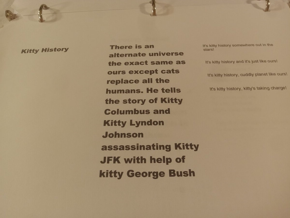 Item 1559 — BINDER - 'TREVOR MOORE LYRICS', picture 21 of 23