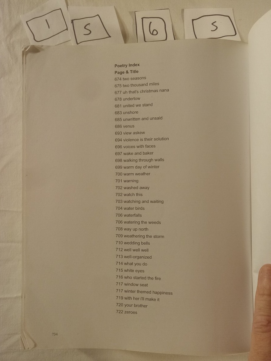 Item 1565 — Tom Jensen Poem Anthology, picture 2 of 5