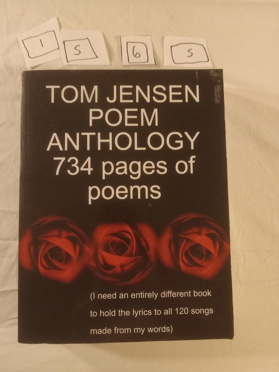 Item 1565 — Tom Jensen Poem Anthology, picture 5 of 5