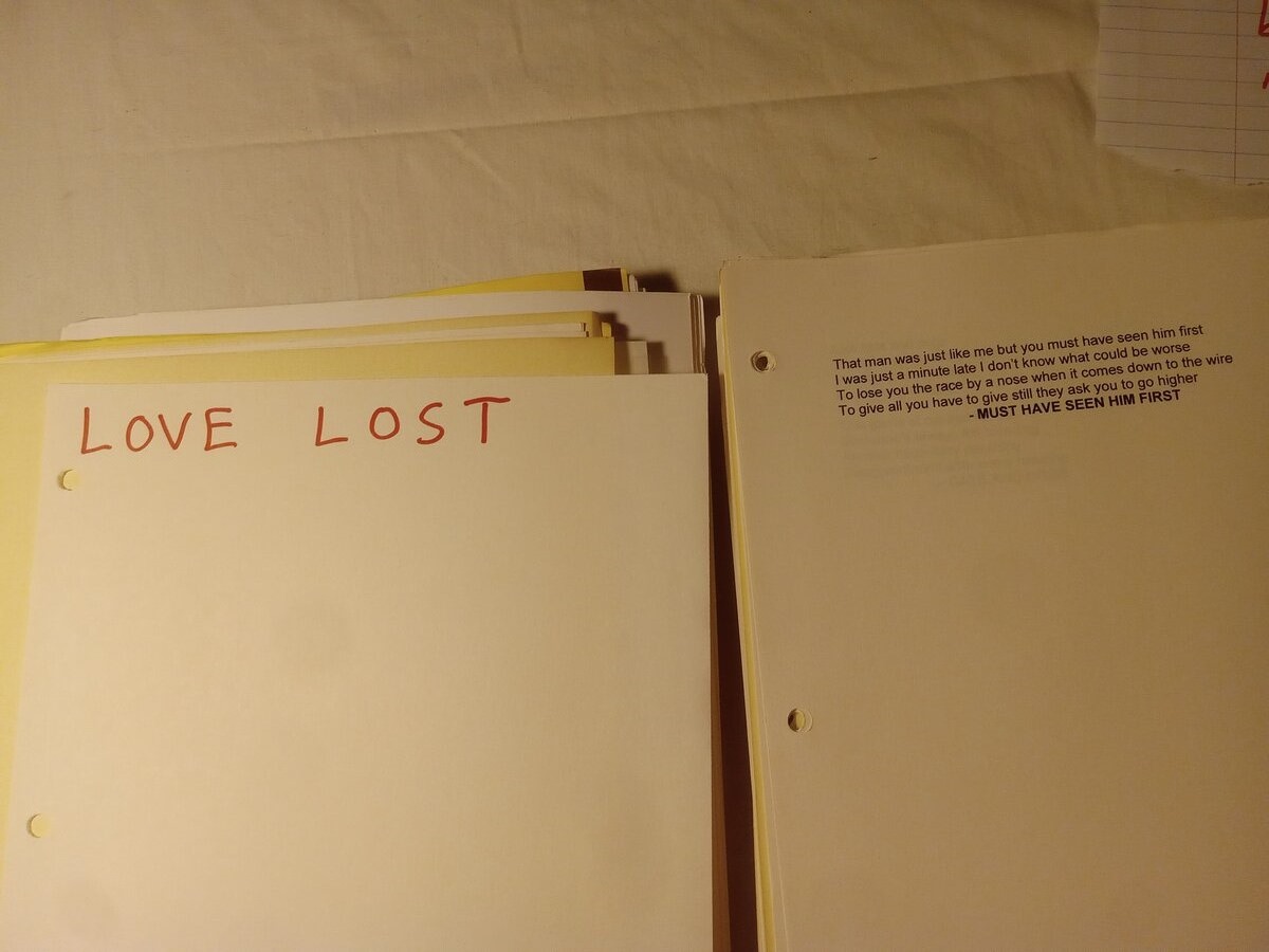 Item 1599 — Poems By Subject Big Binder With Quotes, Scary Truths Book (Brian Rainstorm), picture 10 of 21