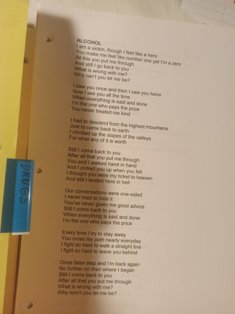 Item 1599 — Poems By Subject Big Binder With Quotes, Scary Truths Book (Brian Rainstorm), picture 7 of 21