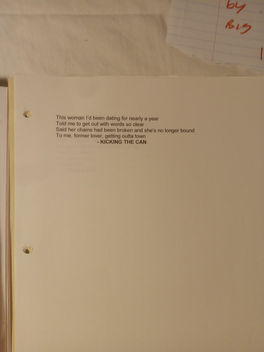 Item 1599 — Poems By Subject Big Binder With Quotes, Scary Truths Book (Brian Rainstorm), picture 9 of 21