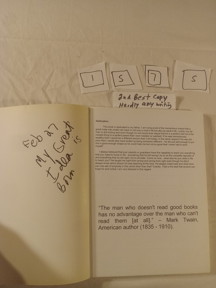 Item 1575 — POEMS BY TOM - 2nd best copy, picture 4 of 7