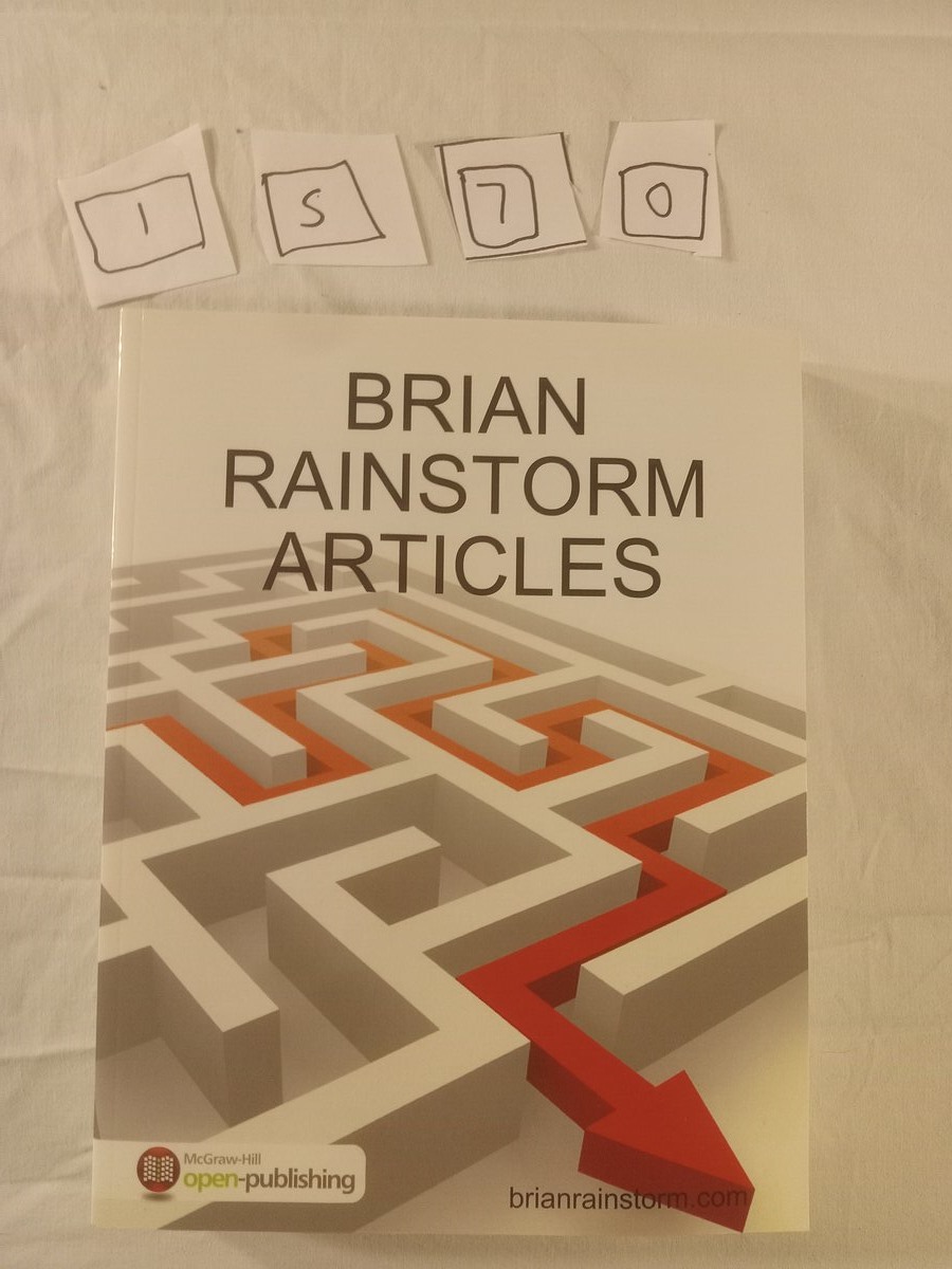 Item 1570 — Articles By Brian Rainstorm (Book) With Songs For A Lady First Demo CD-R, picture 14 of 14