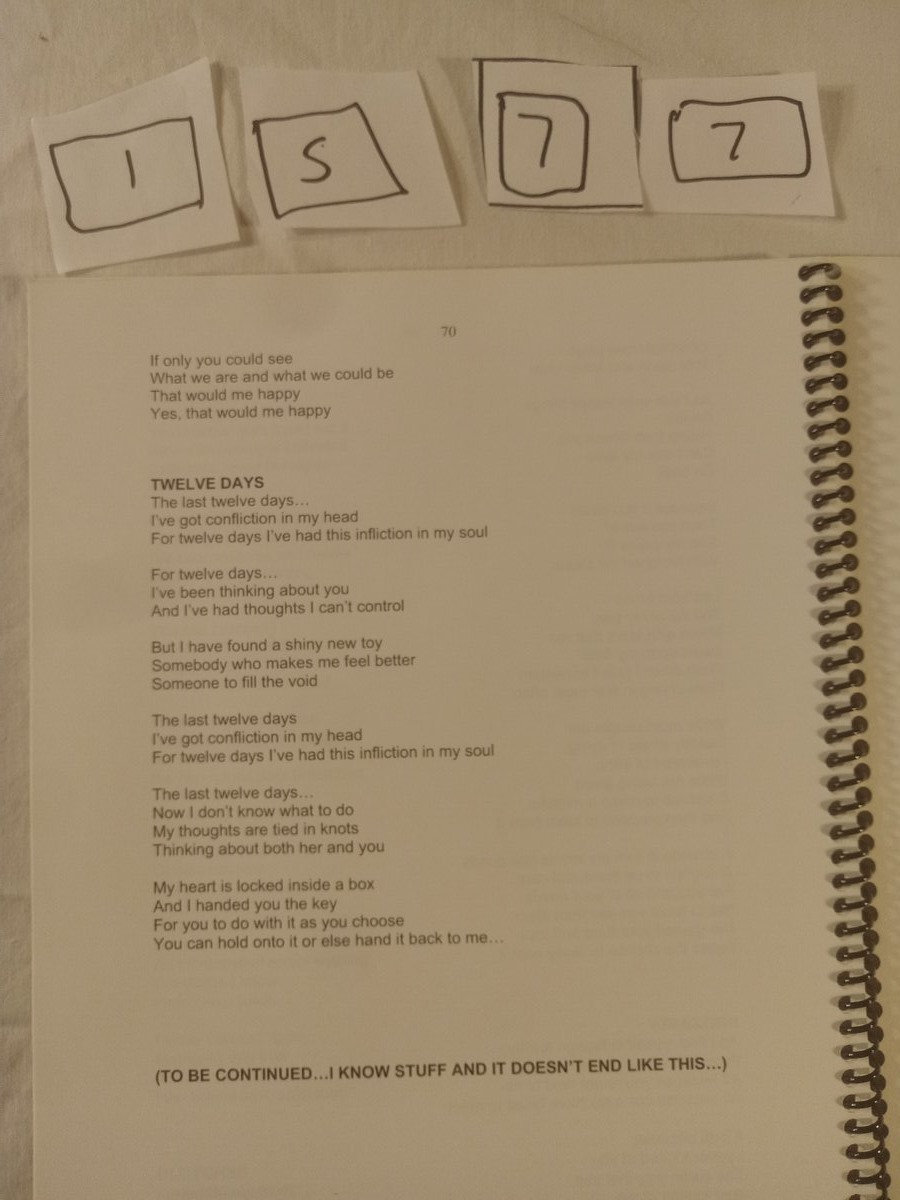 Item 1577 — A LIFETIME OF RHYME - FIRST DEMO CD-R, picture 3 of 3