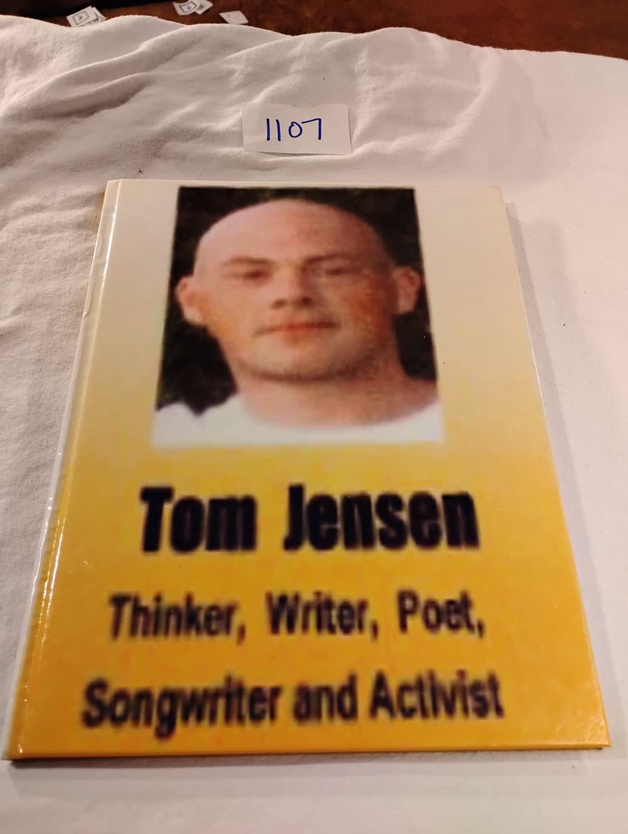 Item 1107 — TOM JENSEN - THINKER, WRITER, POET, SONGWRITER AND ACTIVIST (127 SONGS), picture 1 of 5