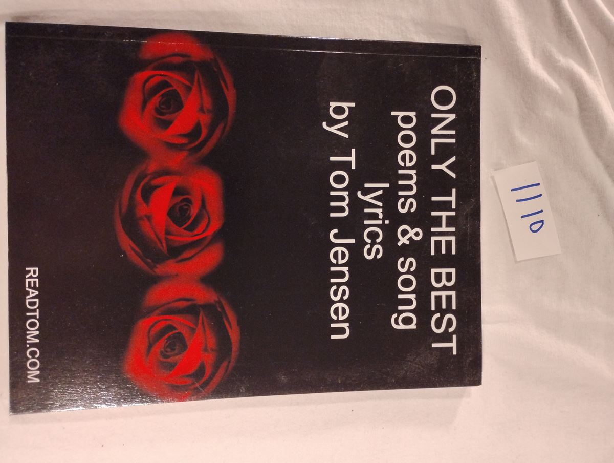 Item 1110 — ONLY THE BEST poems & song lyrics (COPY 3 OF 18), picture 1 of 1