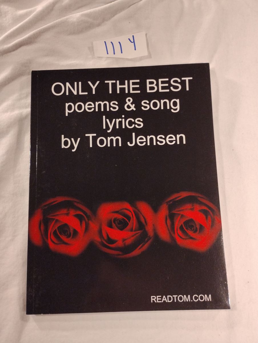 Item 1114 — ONLY THE BEST poems & song lyrics (COPY 7 OF 18), picture 1 of 1
