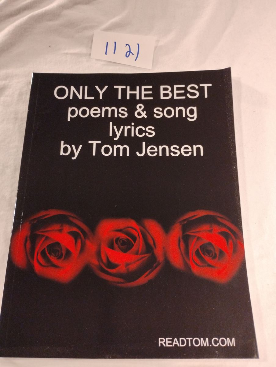 Item 1121 — ONLY THE BEST poems & song lyrics (COPY 14 OF 18), picture 1 of 1
