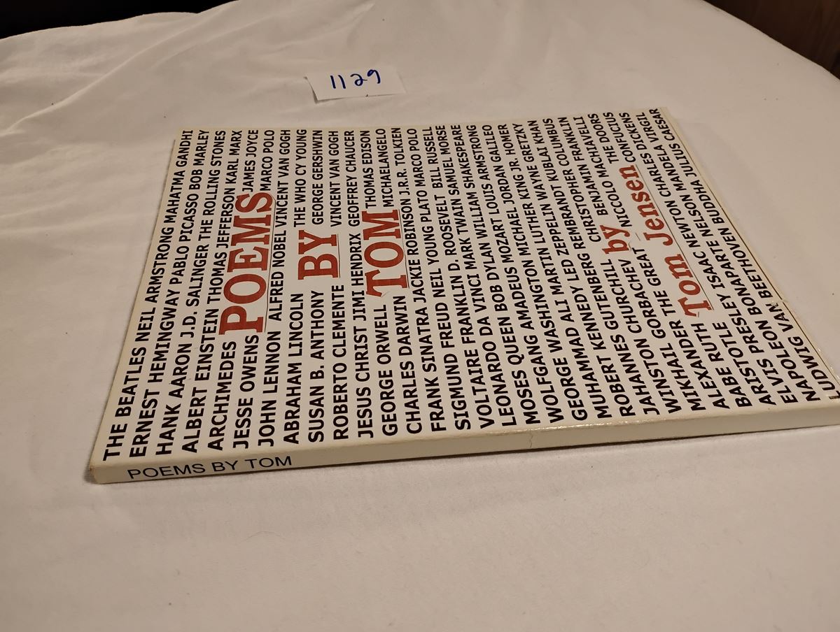 Item 1129 — POEMS BY TOM (COPY 2 OF 2), picture 4 of 4