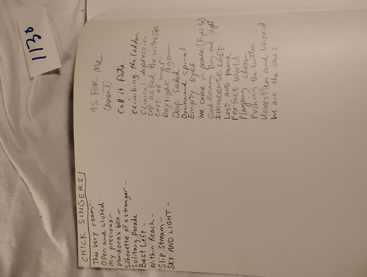 Item 1130 — WAITING FOR MUSIC (163 POEMS), picture 2 of 11