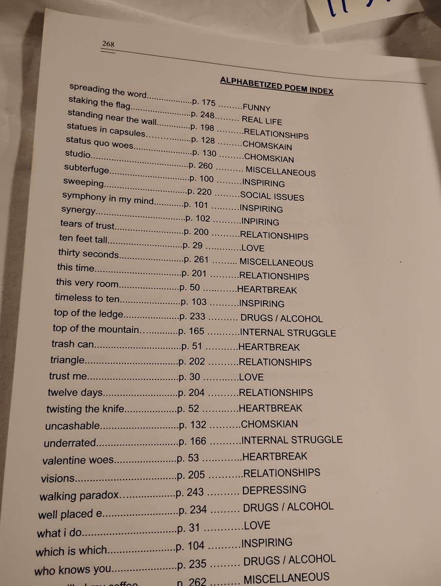 Item 1131 — 180 GOOD POEMS FOR SONGS (COPY 1 OF 3), picture 4 of 5