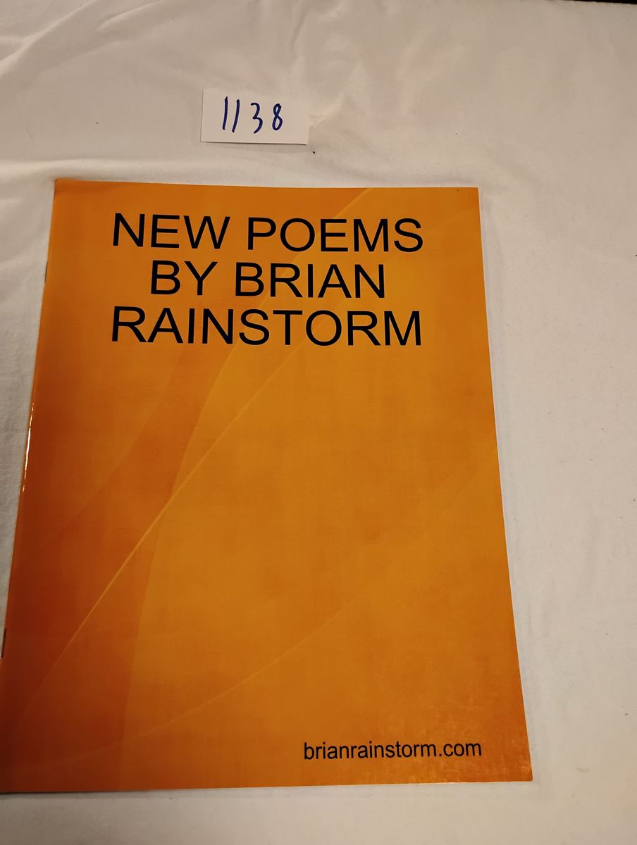 Item 1138 — NEW POEMS BY BRIAN RAINSTORM, picture 1 of 6