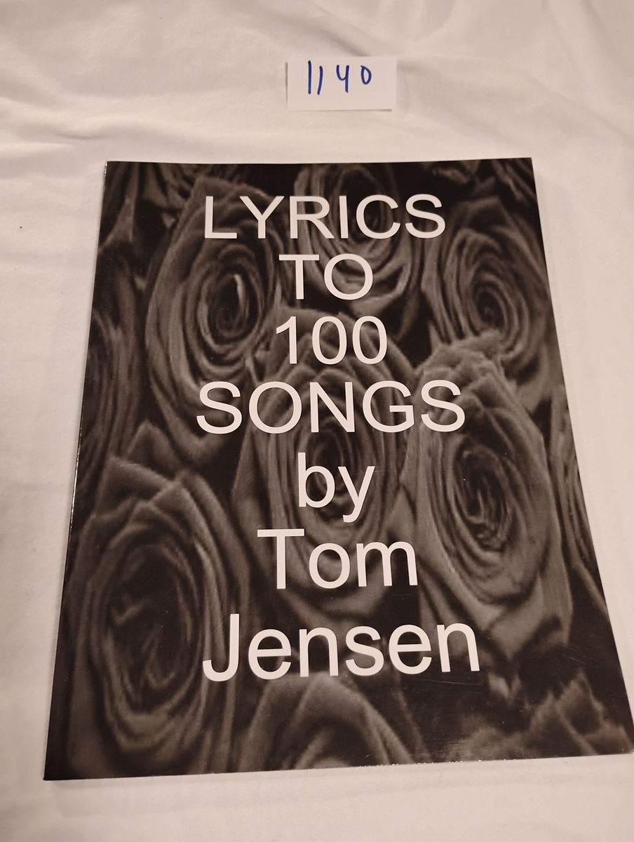 Item 1140 — LYRICS TO 100 SONGS BY TOM JENSEN, picture 1 of 5