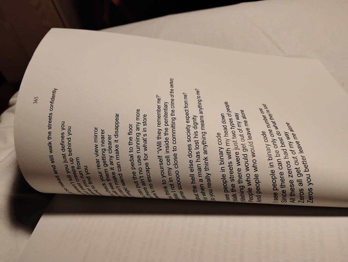 Item 1143 — MY BIG BLACK BOOK OF POEMS & SONG LYRICS, picture 5 of 6