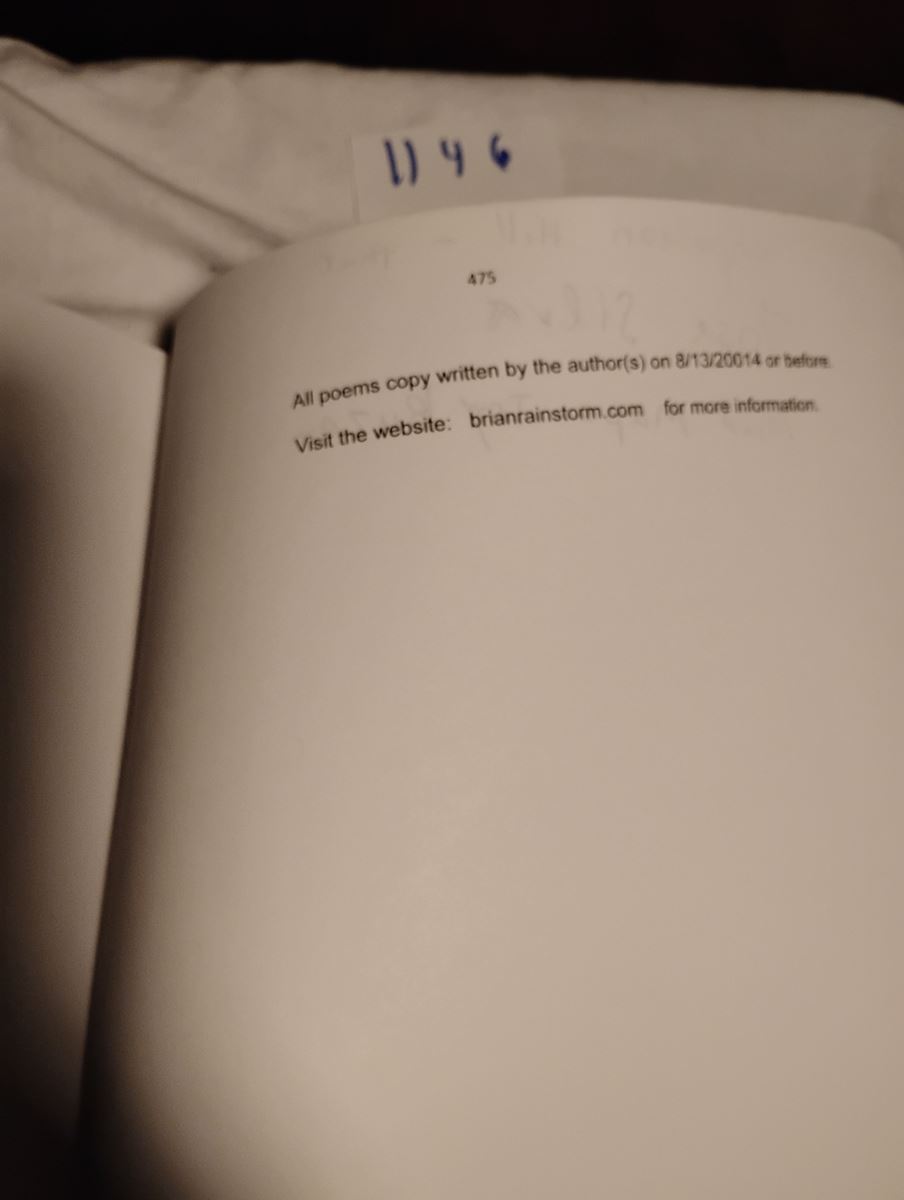 Item 1146 — POETRY IS NOT DEAD YET, picture 3 of 4