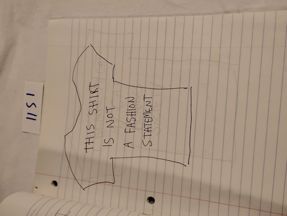 Item 1151 — GOD IS NOT A PRO-LIFE RIGHT WING REPUBLICAN - T-SHIRT SLOGAN NOTEBOOK, picture 10 of 27