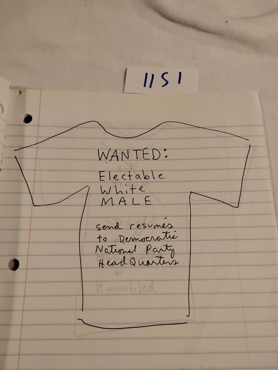 Item 1151 — GOD IS NOT A PRO-LIFE RIGHT WING REPUBLICAN - T-SHIRT SLOGAN NOTEBOOK, picture 17 of 27