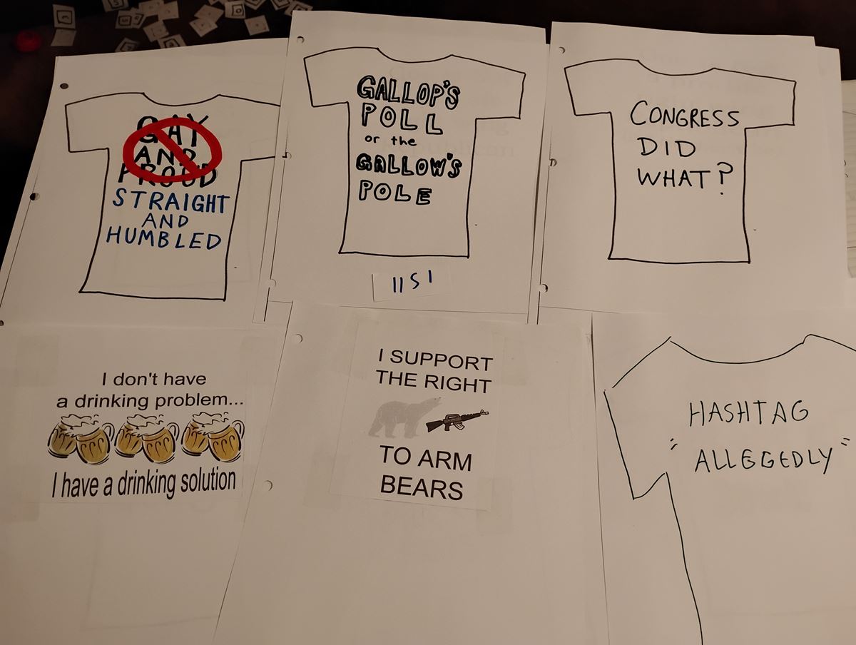 Item 1151 — GOD IS NOT A PRO-LIFE RIGHT WING REPUBLICAN - T-SHIRT SLOGAN NOTEBOOK, picture 27 of 27