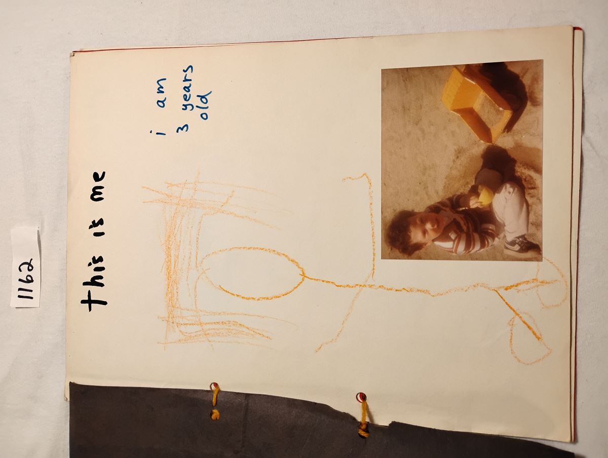 Item 1162 — THIS IS ME - HAND-MADE SCHOOL BOOKLET, picture 2 of 8