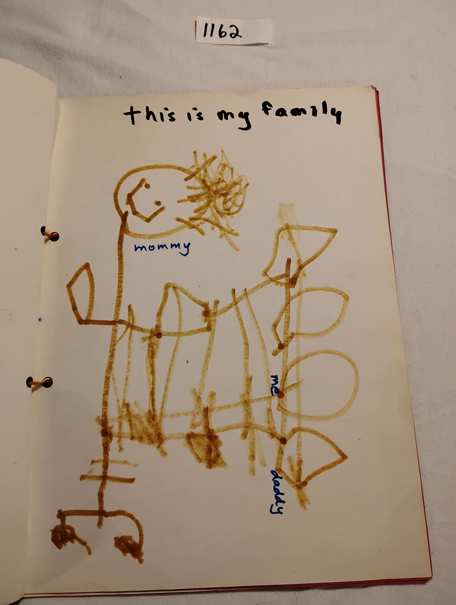 Item 1162 — THIS IS ME - HAND-MADE SCHOOL BOOKLET, picture 3 of 8