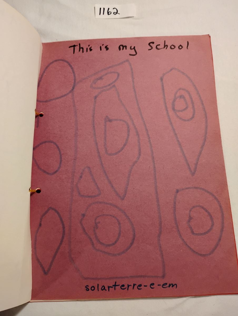 Item 1162 — THIS IS ME - HAND-MADE SCHOOL BOOKLET, picture 4 of 8
