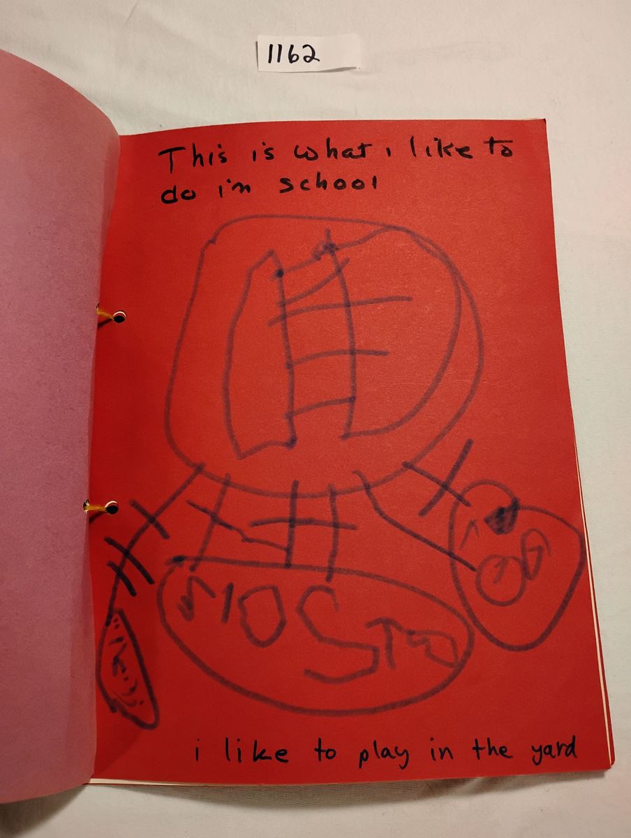 Item 1162 — THIS IS ME - HAND-MADE SCHOOL BOOKLET, picture 5 of 8