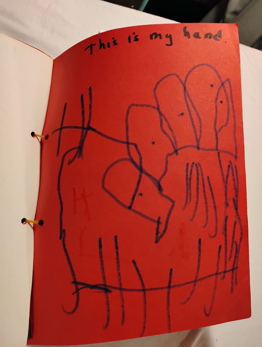 Item 1162 — THIS IS ME - HAND-MADE SCHOOL BOOKLET, picture 7 of 8