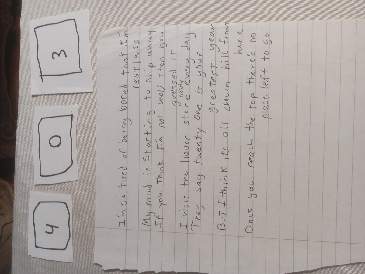 Item 403 — I'm So Tired Of Being Bored, picture 1 of 1