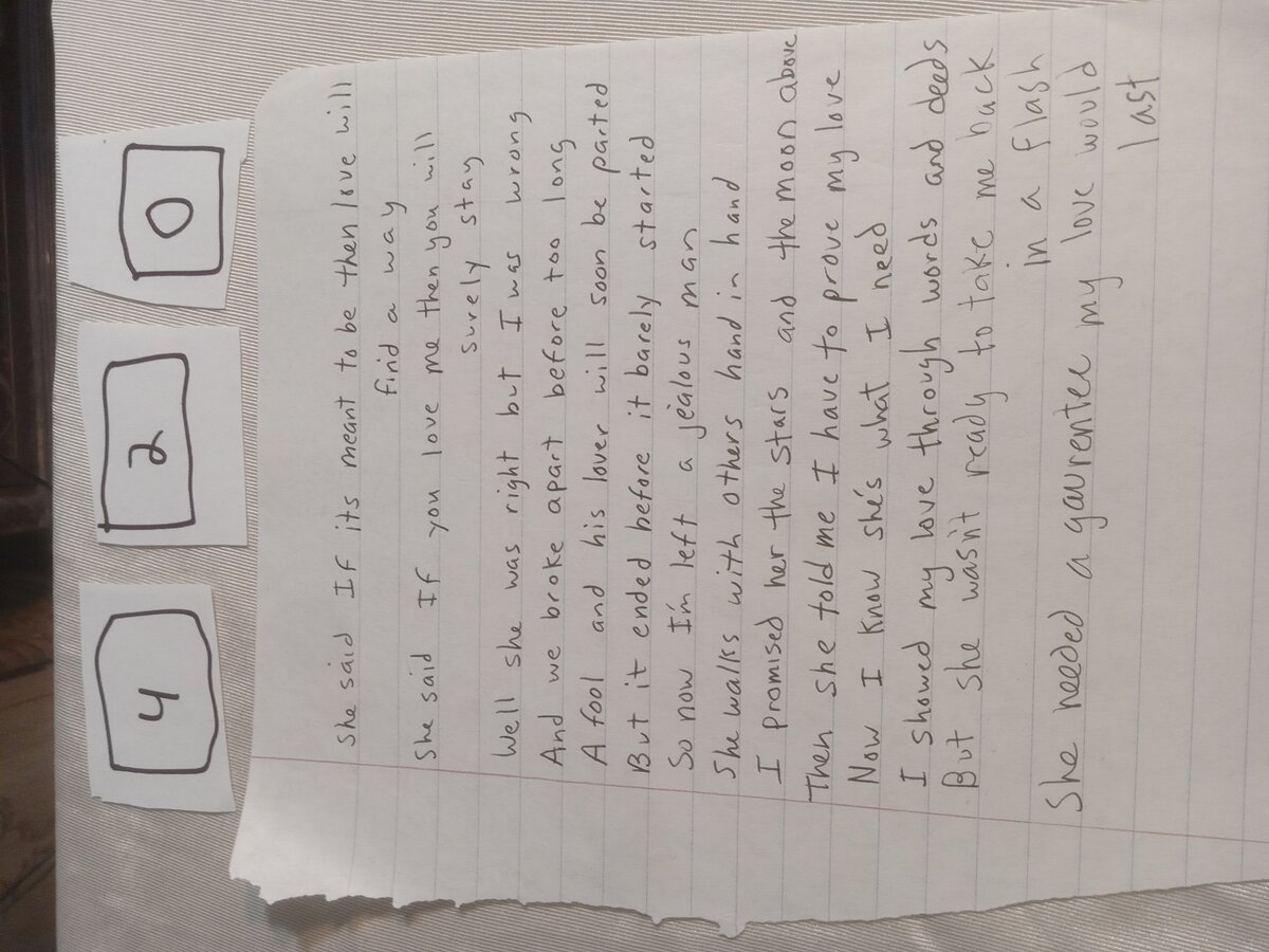 Item 420 — She said if it's meant to be, picture 1 of 1