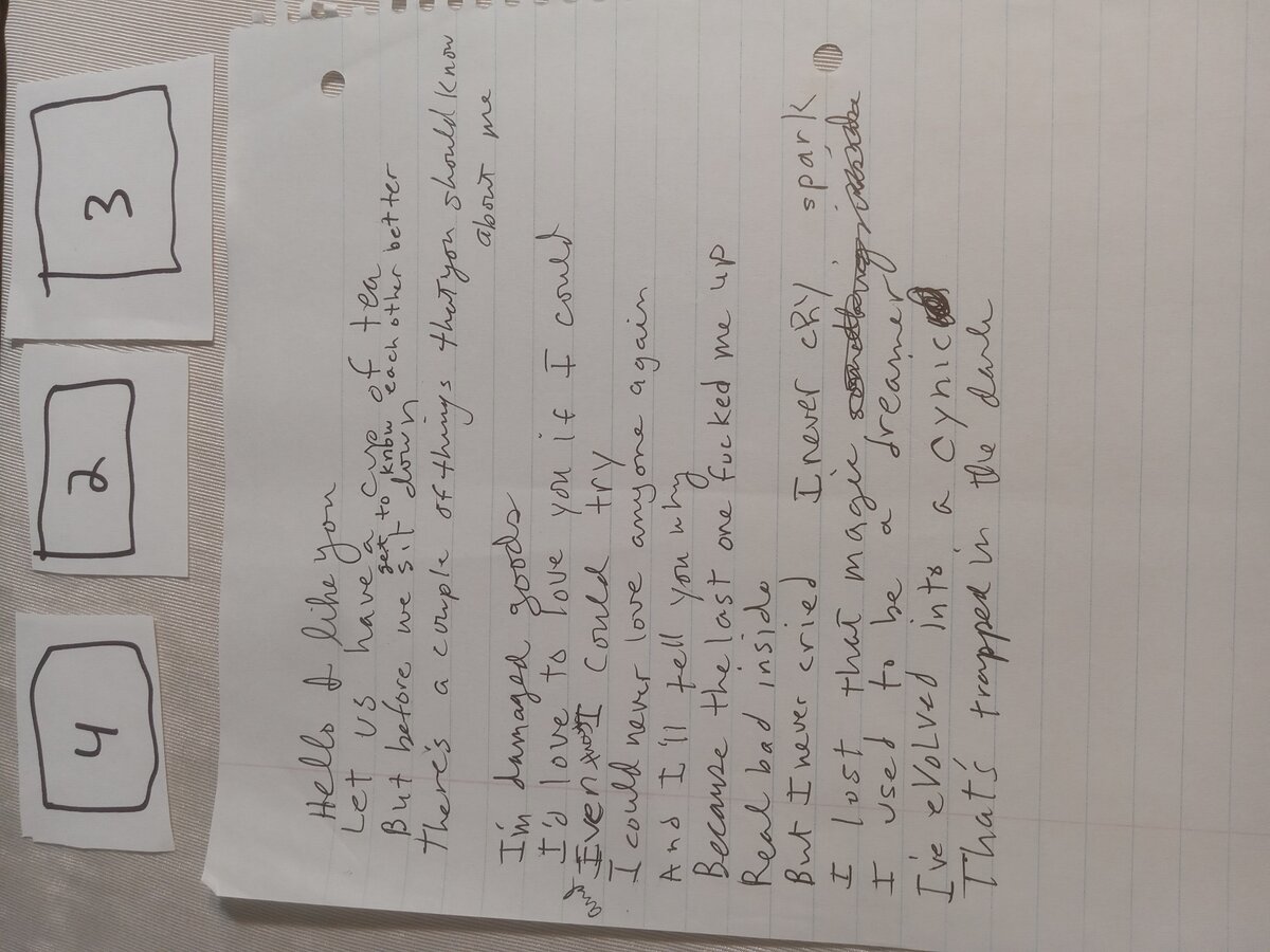 Item 423 — Hello I like you, picture 1 of 1