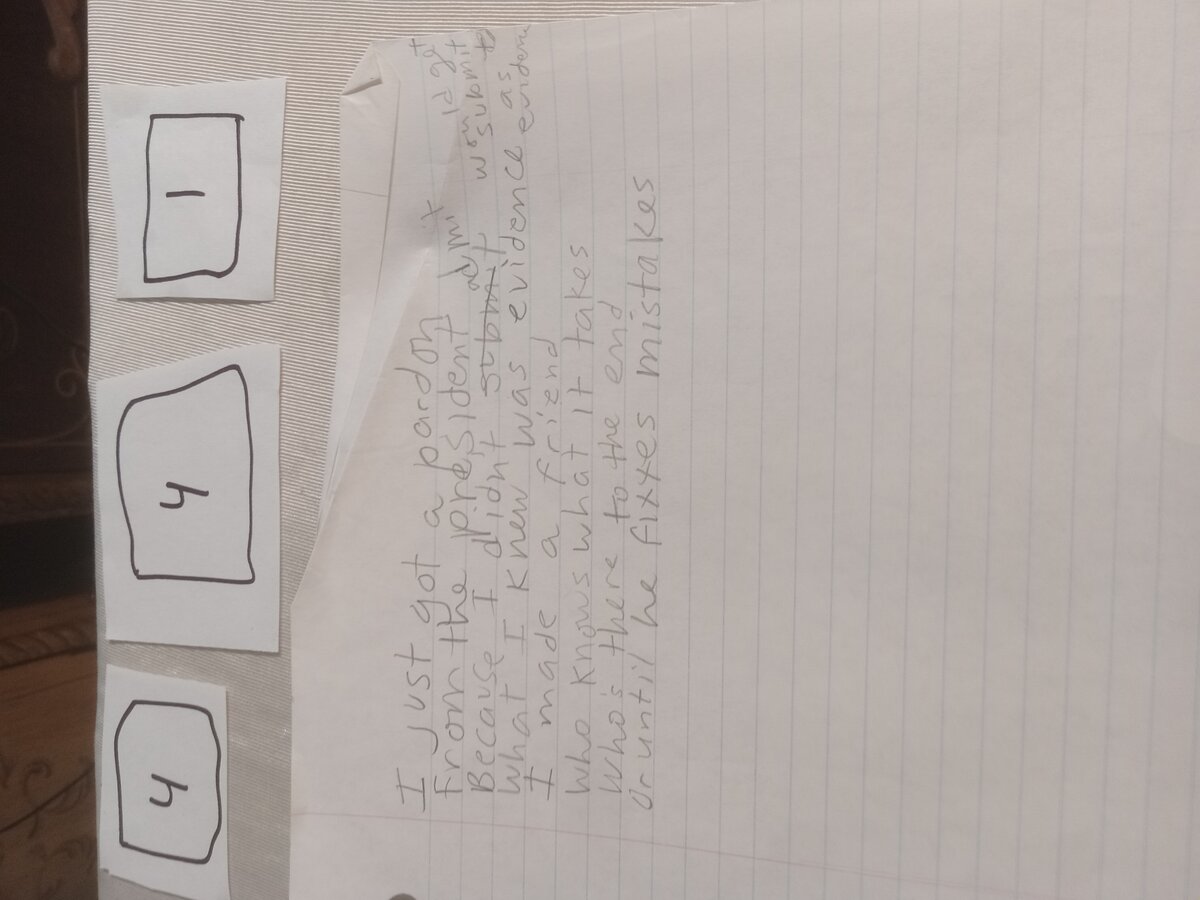 Item 441 — I just got a pardon, picture 1 of 1