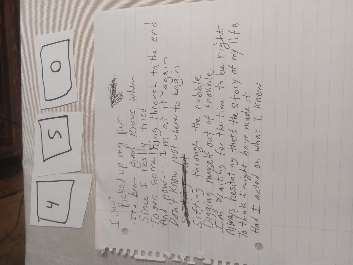 Item 450 — I just picked up my pen, picture 1 of 1