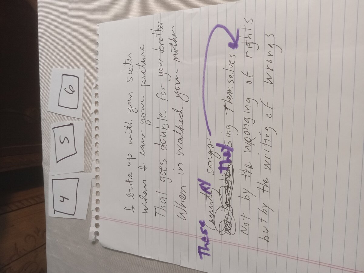 Item 456 — I broke up with your sister, picture 1 of 1