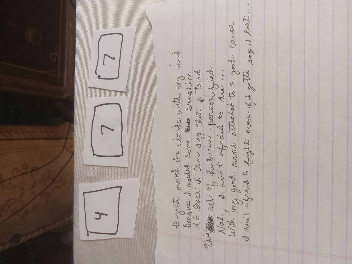 Item 477 — I just moved the clouds with my mind, picture 1 of 1
