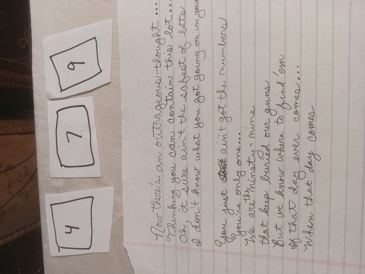 Item 479 — Now There's an Outrageous Thought, picture 1 of 1