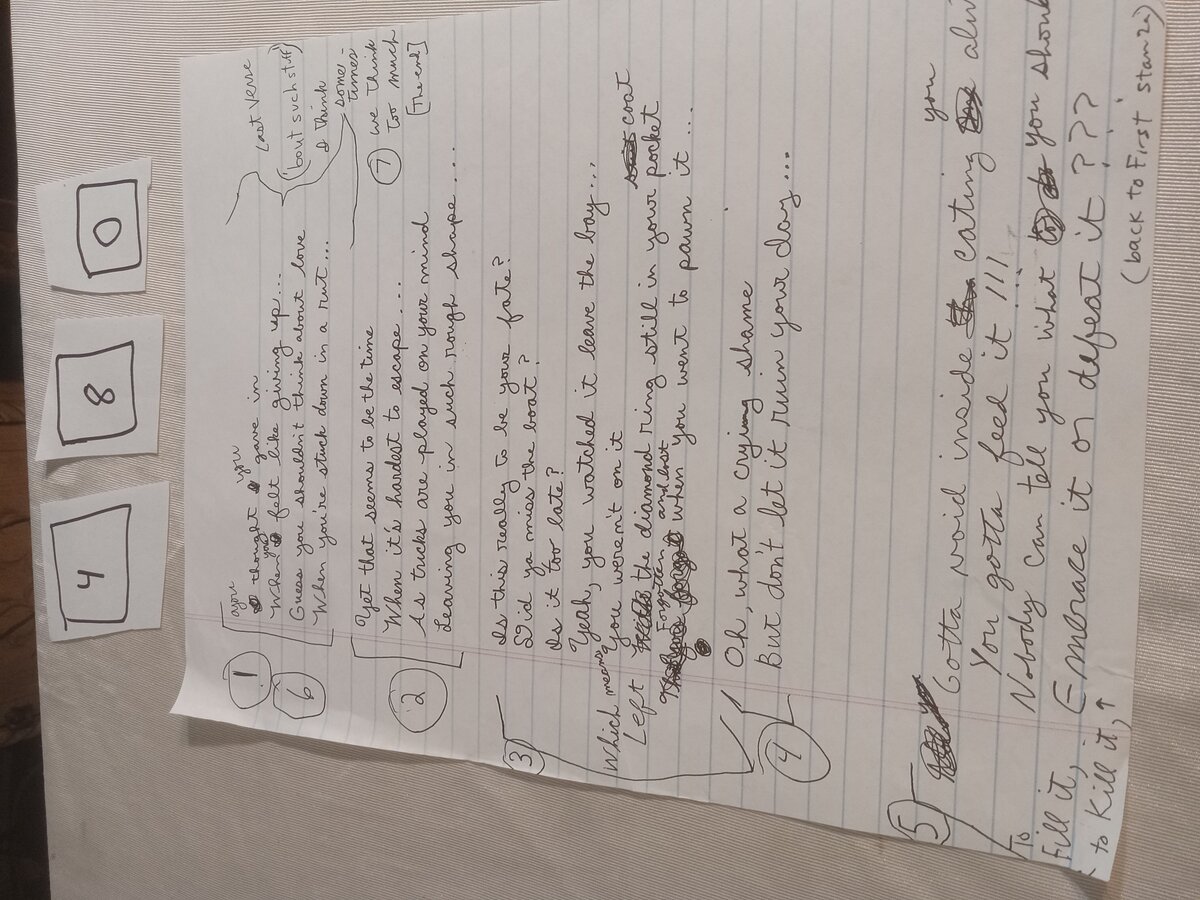 Item 480 — You Thought You Gave In, picture 1 of 1