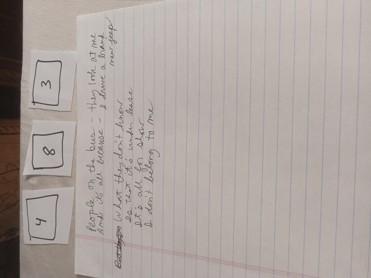 Item 483 — People on the Bus - They Look at Me, picture 1 of 1