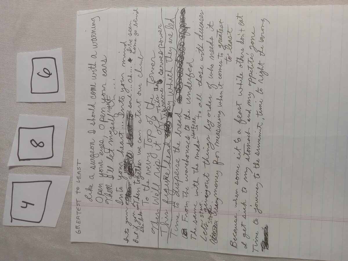 Item 486 — GREATEST TO LEAST, picture 1 of 1