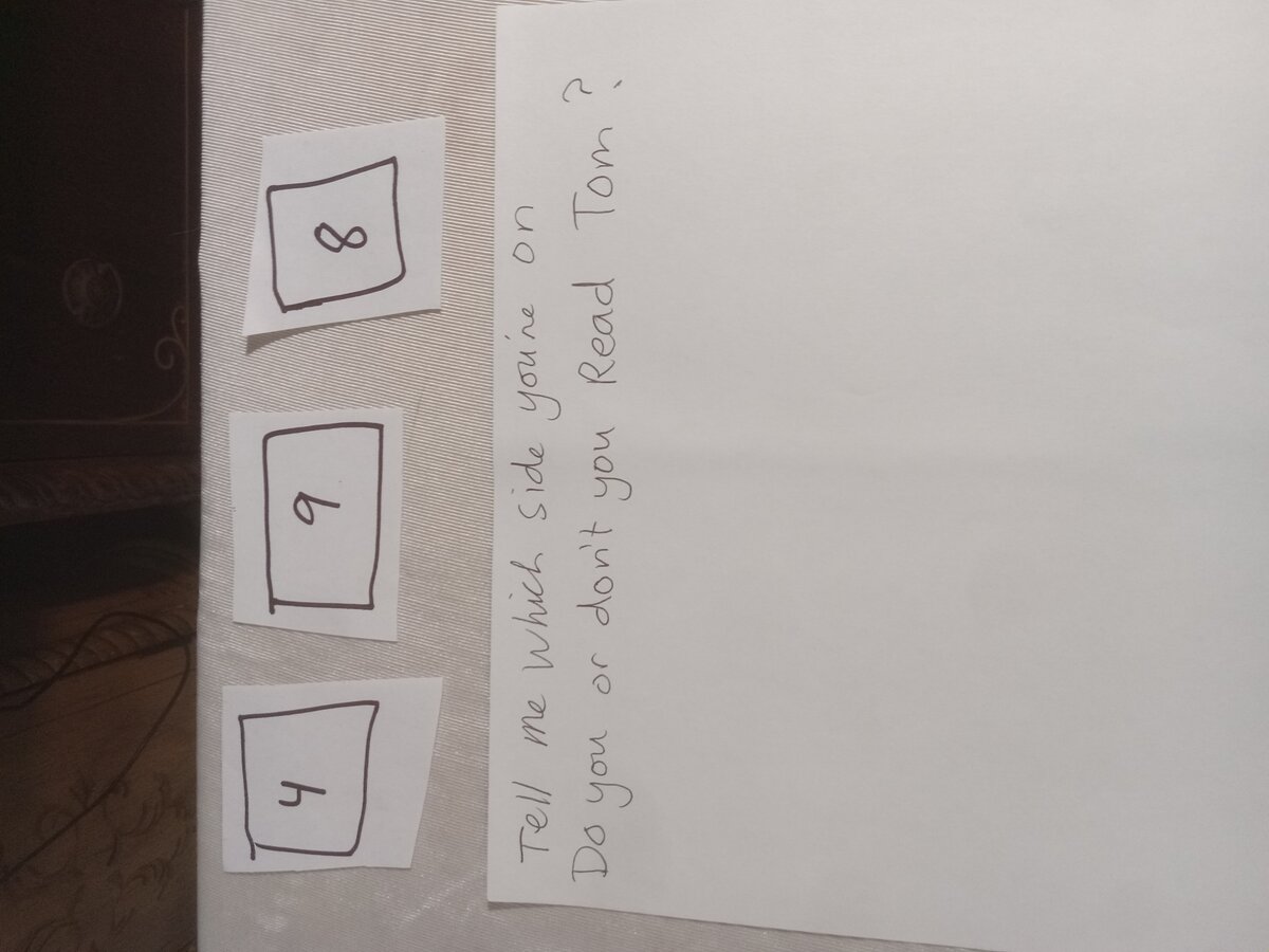 Item 498 — Tell Me Which Side You're On, picture 1 of 1