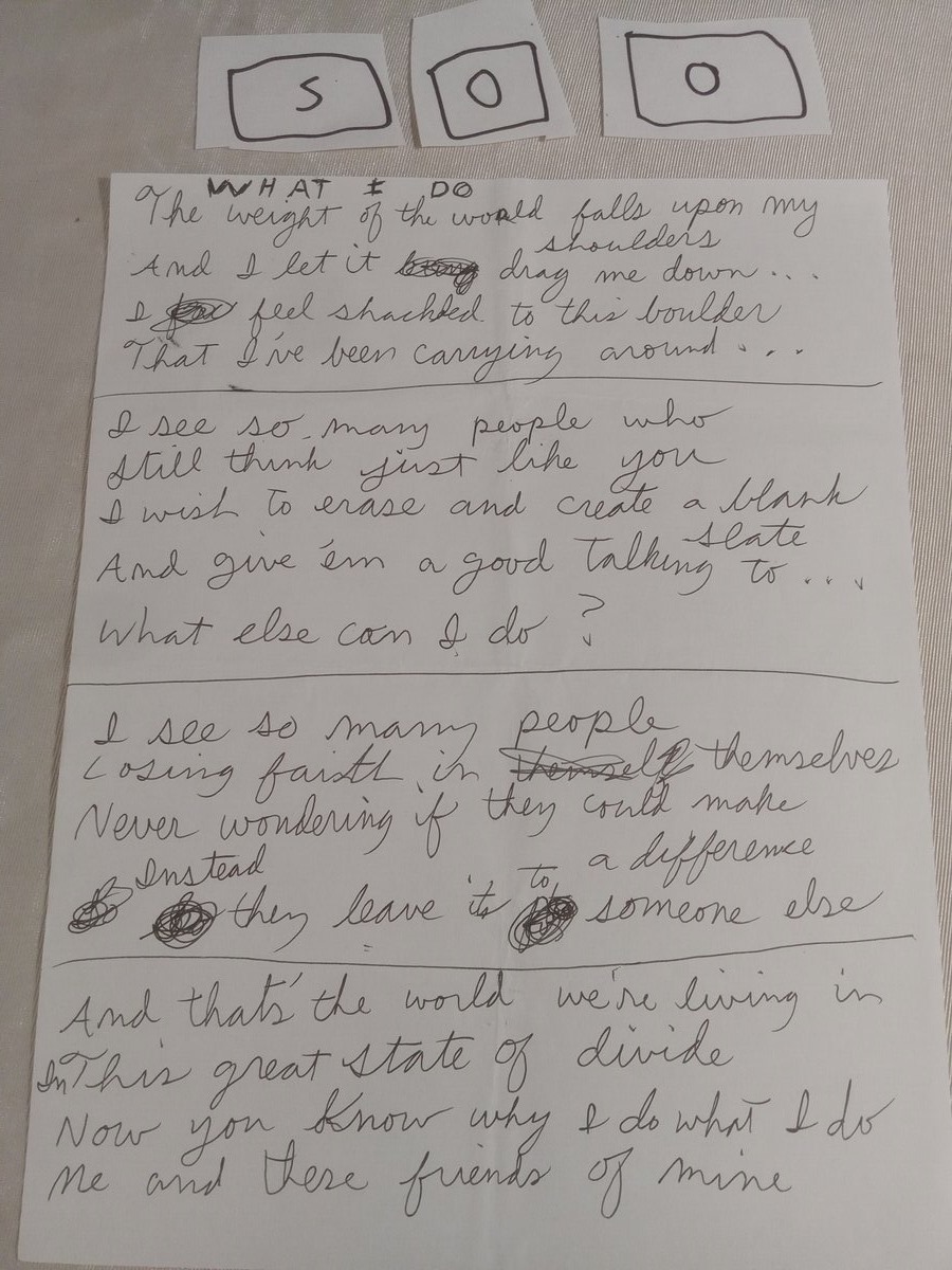 Item 500 — WHAT I DO, picture 1 of 1